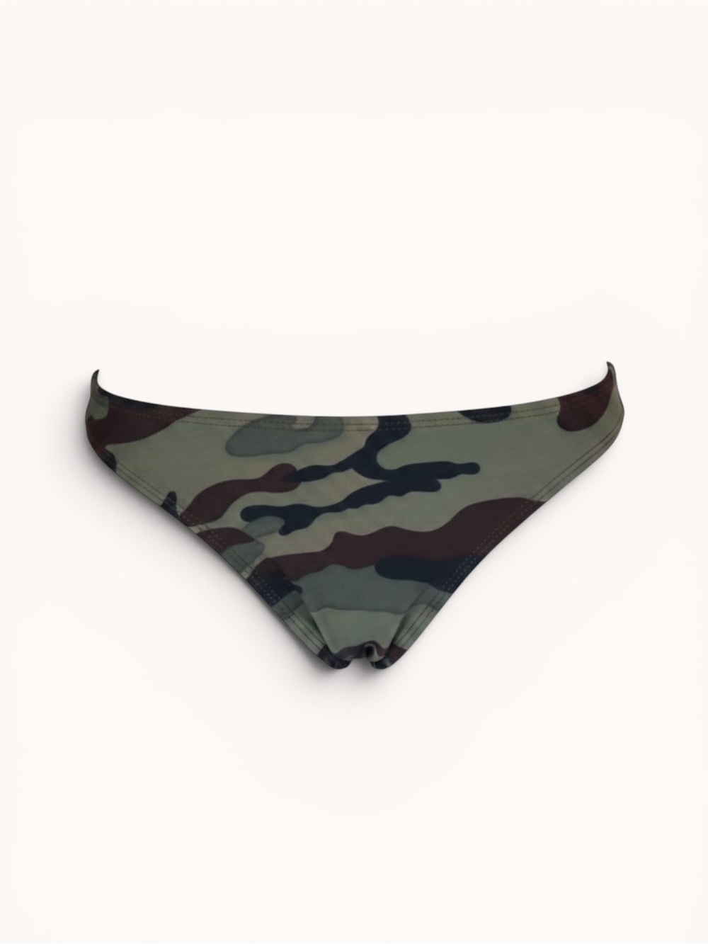 O'Neill Women’s Camouflage Bikini Bottoms with Hot Pink Lining - Medium